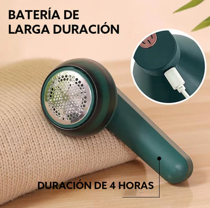 QUITAPELUSAS ELÉCTRICO PORTÁTIL