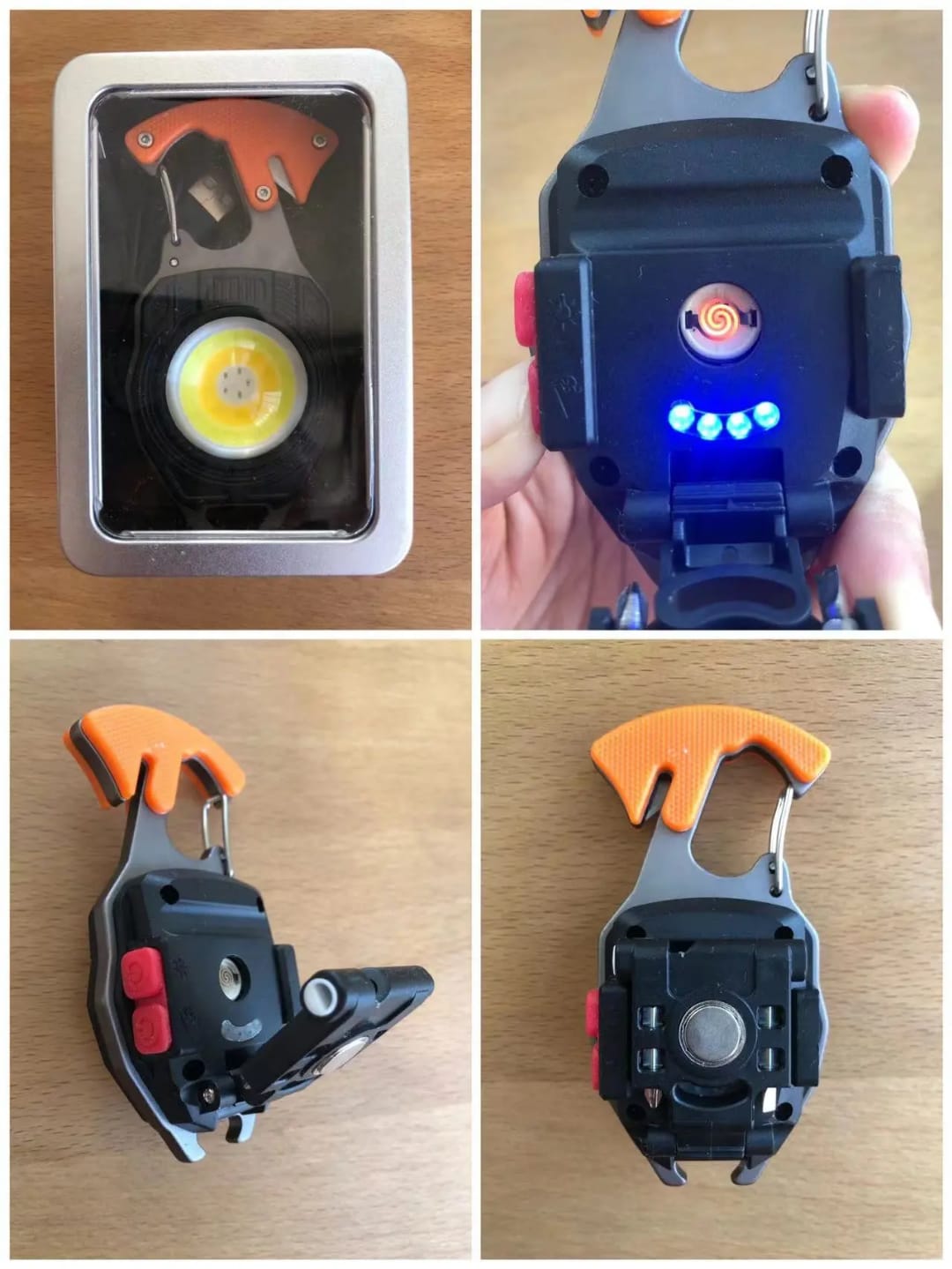 LINTERNA , LLAVERO,ENCENDEDOR , MULTIUSO