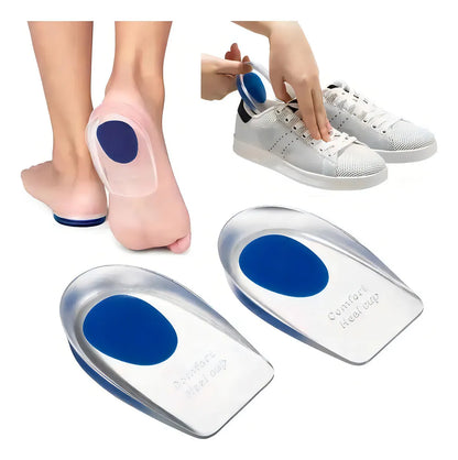 Taloneras plantillas para espolón calcáneo fascitis plantar color azul MegaCuper