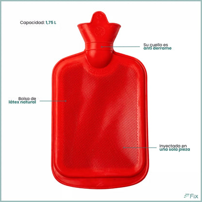 BOLSA DE AGUA CALIENTE LISA 1.75L
