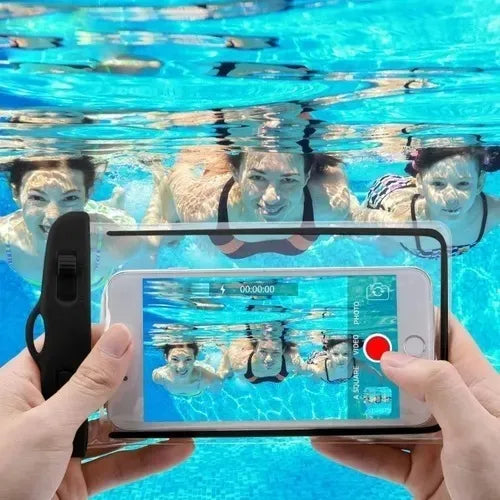 Funda Sumergible Impermeable Celular Bolsa Protectora Agua