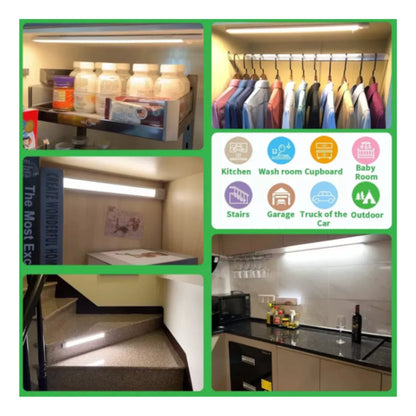Luz Led Noche Sensor Movimiento  Recargable Usb