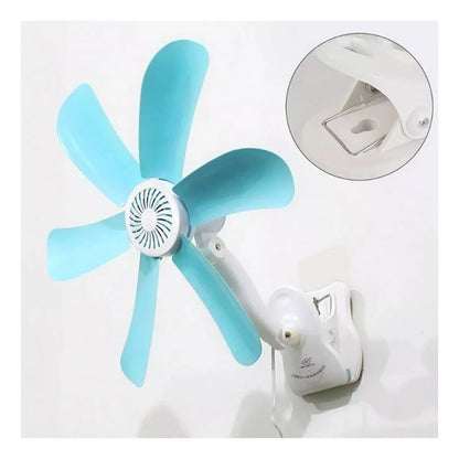 VENTILADOR CLIP CON PINZA BROCHE