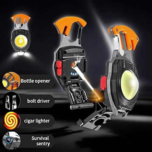 LINTERNA , LLAVERO,ENCENDEDOR , MULTIUSO