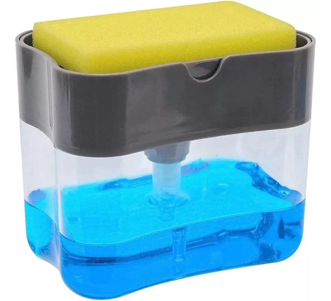 Dispenser Dispensador Dosificador Push Detergente 2 En 1