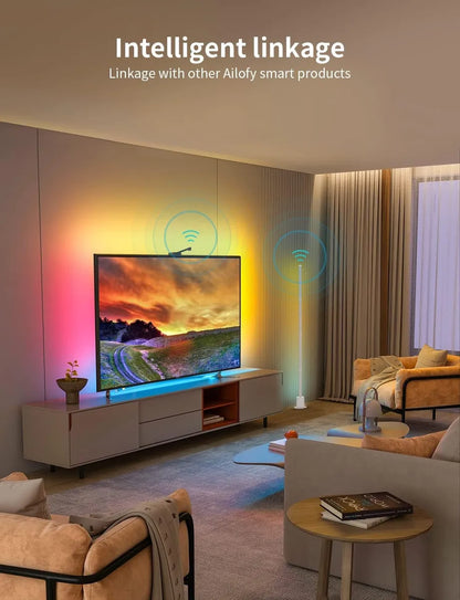 Cinta Led Para Televisor, Tira Led Pc Usb 5050 Rbg 2mts
