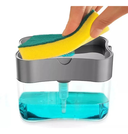 Dispenser Dispensador Dosificador Push Detergente 2 En 1