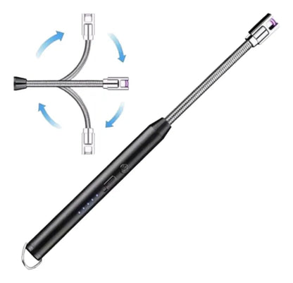 Encendedor Electrónico Flexible Arco Plasma Recargable Usb-c