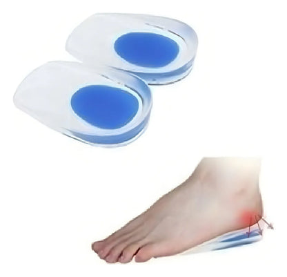 Taloneras plantillas para espolón calcáneo fascitis plantar color azul MegaCuper