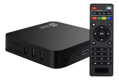 Tv Box 4k Rockchip Con 8gb Ram - Streaming Hd Negro Estándar