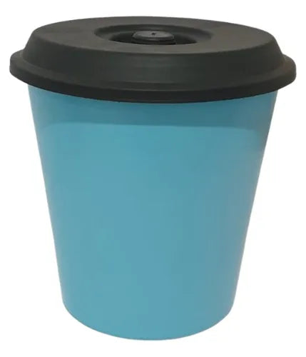 TACHO PLASTICO PARA RESIDUOS CON TAPA 12LTS