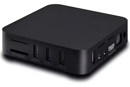 Tv Box 4k Rockchip Con 8gb Ram - Streaming Hd Negro Estándar