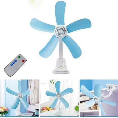 VENTILADOR CLIP CON PINZA BROCHE