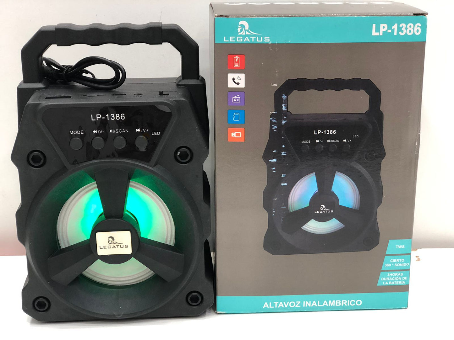 PARLANTE BLUETOOTH LEGATUS