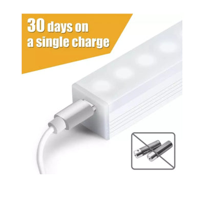 Luz Led Noche Sensor Movimiento  Recargable Usb