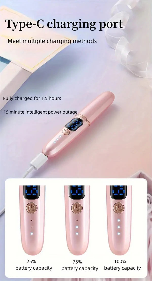 Rizador Arqueador De Pestañas Eléctrico Térmico Recargable